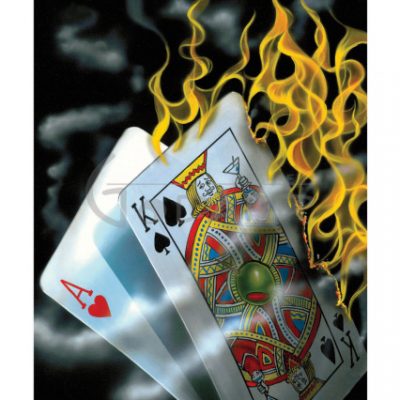 Burning Blackjack Poster