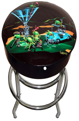 19th Hole Bar Stool