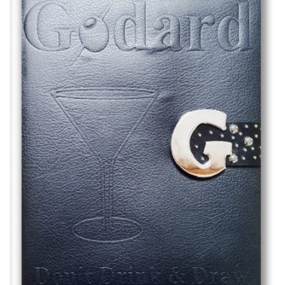 Don't Drink And Draw Leather Bound Book