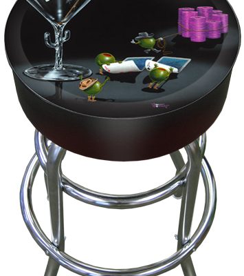 Pocket Rockets Bar Stool
