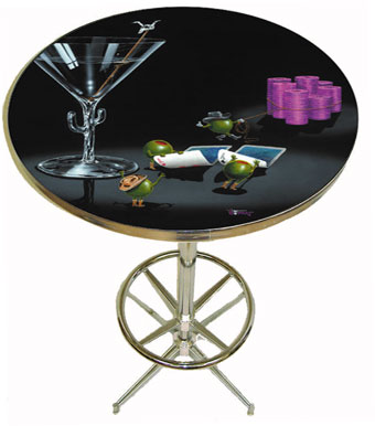 Pocket Rockets Pub Table