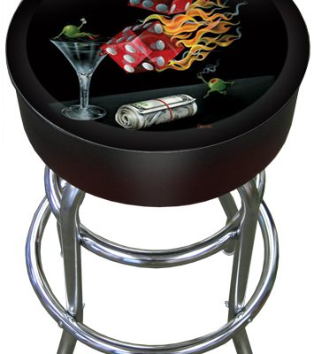 Shoot The Wad Bar Stool